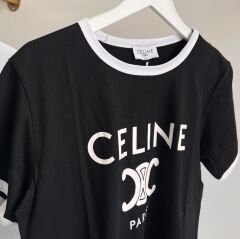 C*line BASKI LOGO DETAYLI T-SHIRT