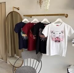 K*nzo NAKIŞ LOGO DETAYLI PREMIUM T-SHIRT