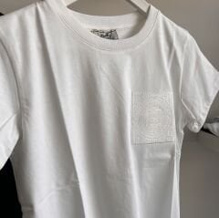 H*rmes NAKIŞ LOGO DETAYLI PREMIUM T-SHIRT