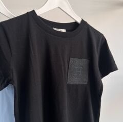 H*rmes NAKIŞ LOGO DETAYLI PREMIUM T-SHIRT
