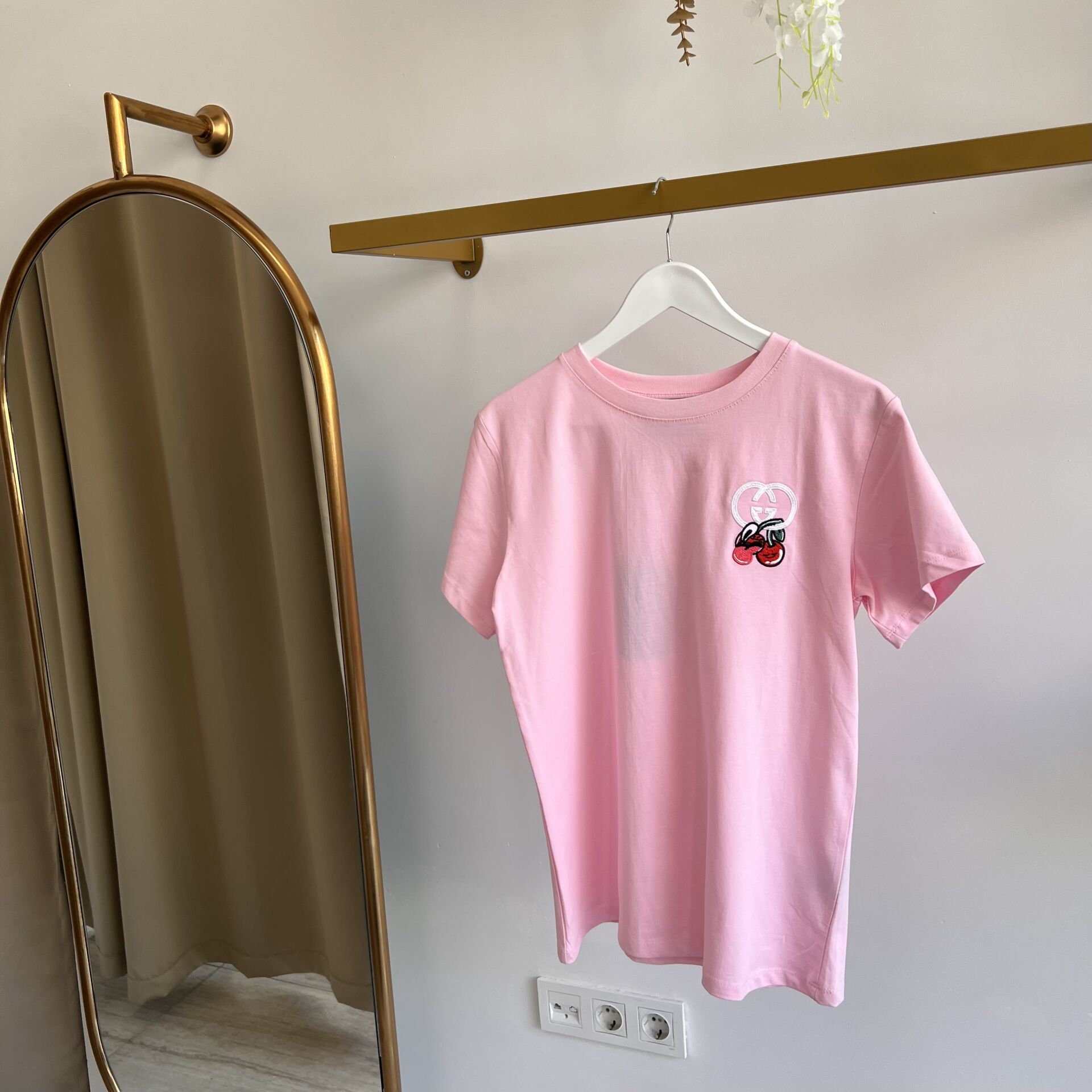 G*cci NAKIŞ LOGO DETAYLI PREMIUM T-SHIRT