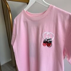 G*cci NAKIŞ LOGO DETAYLI PREMIUM T-SHIRT