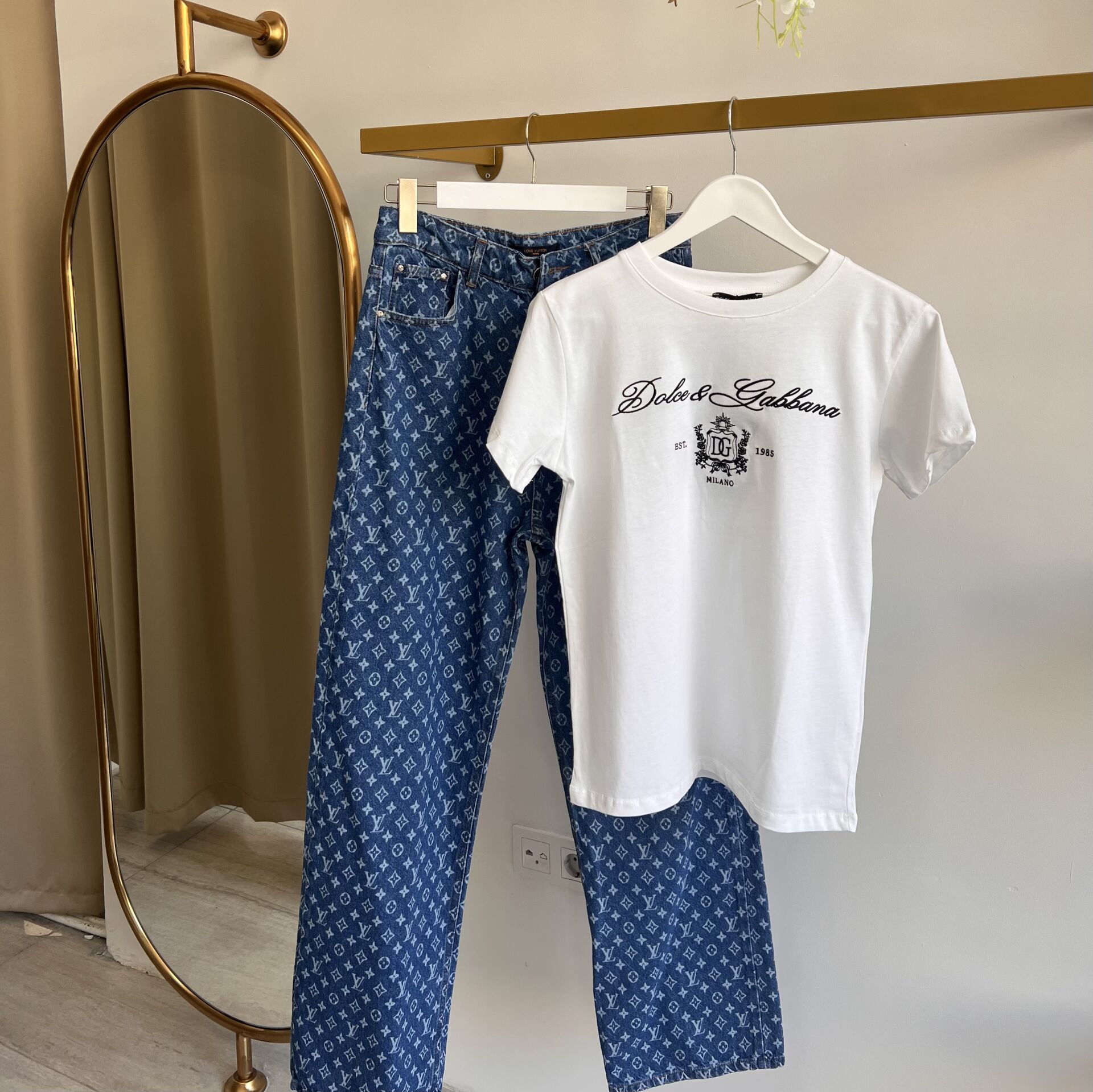 DG NAKIŞ LOGO DETAYLI PREMIUM T-SHIRT