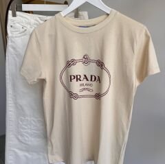 Pr*da BASKI LOGO DETAYLI PREMIUM T-SHIRT