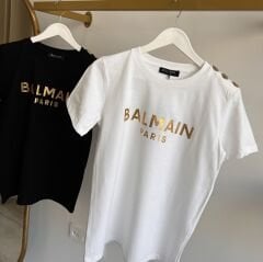 B*lmaın BASKI LOGO DETAYLI METAL İŞLEMELİ PREMIUM T-SHIRT