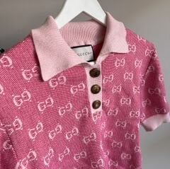 G*cci ÖRGÜ PREMIUM YAKMAYAN KISA KOL TRİKO