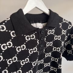 G*cci ÖRGÜ PREMIUM YAKMAYAN KISA KOL TRİKO