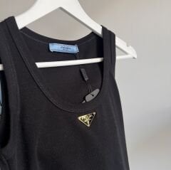 Pr*da METAL LOGO DETAYLI FİTİLSİZ PREMIUM ATLET