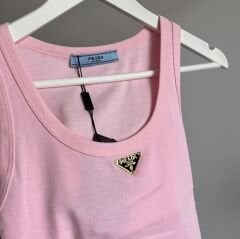 Pr*da METAL LOGO DETAYLI FİTİLSİZ PREMIUM ATLET