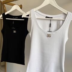 DG  METAL TAŞLI LOGO DETAYLI FİTİLLİ PREMIUM ATLET