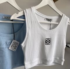 LO*WE NAKIŞ LOGO DETAYLI FİTİLLİ PREMIUM CROP