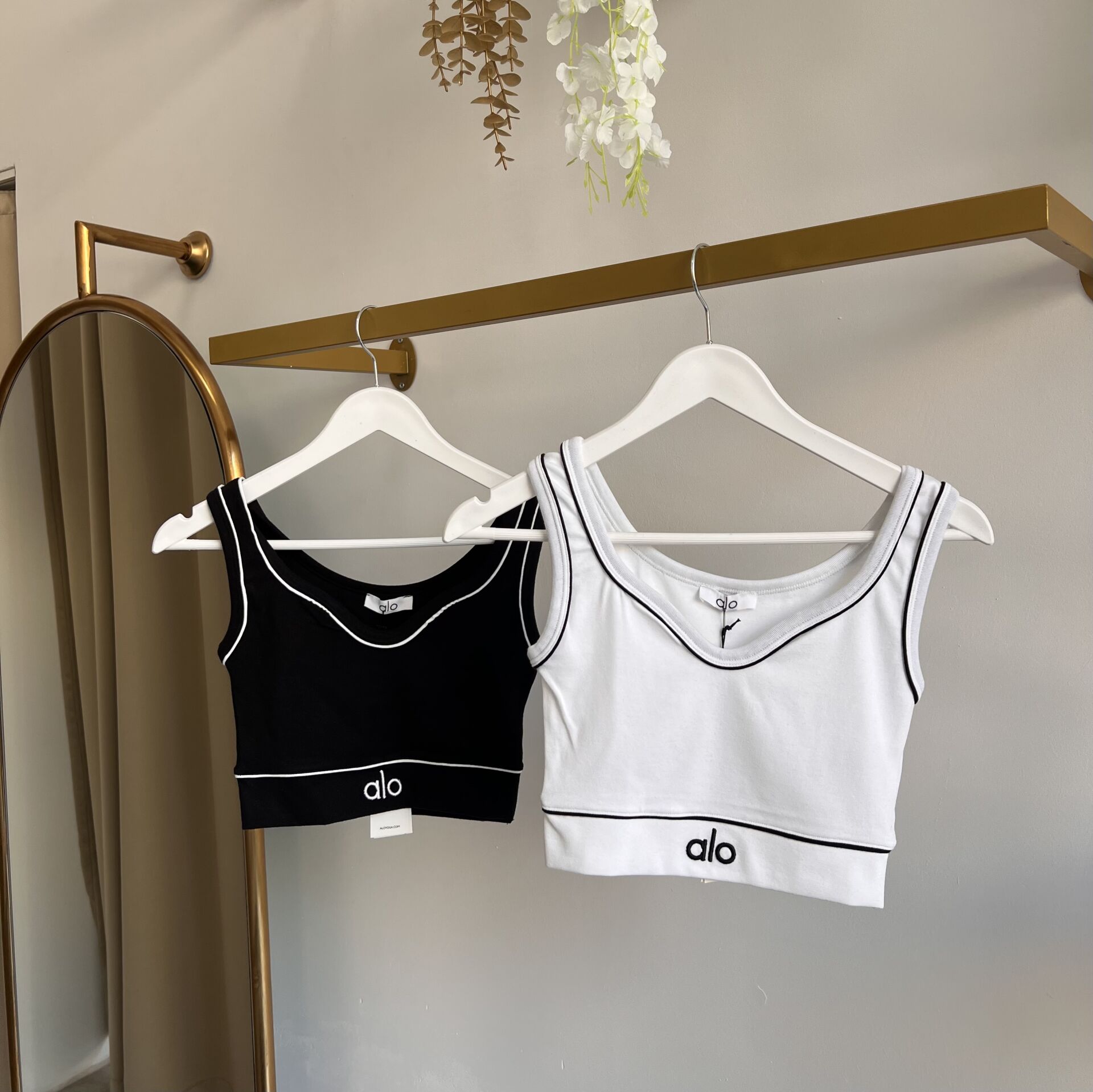 Allo NAKIŞ LOGO DETAYLI PAMUKLU PREMIUM CROP