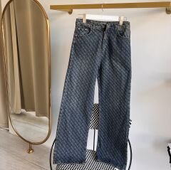 M!U M!U LAZER LOGO DETAYLI PREMIUM JEAN