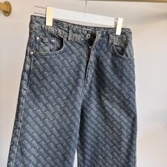 M!U M!U LAZER LOGO DETAYLI PREMIUM JEAN