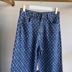 LV  LOGO DESEN DETAYLI JEAN