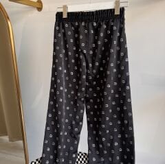 Al*xander Wang a LOGO DETAYLI TAŞLI SATEN PANTOLON